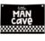 ICEWHITEY Little Man Cave Linen Banner, Toddler Boy Room Wall Decor