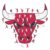 Iconic Puzzles – Chicago Bulls, Logo, Wooden Puzzle Officially Licensed NBA, 100% Sustainable, Gift for Adults and Children, Size M, 270 Pcs