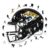 Iconic Puzzles – Jacksonville Jaguars Helmet, Officially Licensed NFL Wooden Puzzle, 100% Sustainable, Gift for Adults and Kids, Size L, 500 Pcs