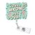 I Could Be Wrong But I Doubt It Badge Reel Funny Badge Reels Floral Gift RN