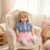 iCradle Reborn Baby Dolls 22 inch Newborn Toddler Dolls Blonde Hair Doll Girl Realistic Newborn Doll Toy Gift for Ages 3+ with Blue Clothes