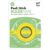 iCraft PeelnStick Removable Adhesive Ruler Tape, 12 inch Repeating Imperial (inch) + Metric (cm) Measurements, Yellow, Easy Tear Perforations Every 12in, roll is 1/2 in x 10 yds