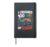 I Crushed 100 Days Of School Monster Truck Student Hardcover Journal, Black