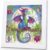 ICYANART Dragon Diamond Art Kits for Kids with Frame, Kids Diamond Art Painting Kit for Ages 6-8-12, Small Gem Kits for Girls Boys Adult Beginners, Home Wall Decor 7x7inch