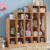 IDEALHOUSE 5-Section Classroom Coat Locker with 9 Cubbies, Daycare Cubby Storage Organizer with 10 Hooks for Home, School, Nursery, Kindergarten, Wood