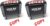 IDEAL Self Inking Stamp – Copy – Red Ink, Impression Size 9/16” x 1-1/2” (Pack of 2)