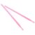 IDEANATEGRATE 1 Pair Pink Nylon Glow Drum Sticks with Comfortable Grip and Ergonomic Design for Drum Set Luminous Rhythm Sticks and Practice