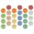 IDEANATEGRATE 24 Sheets Mental Health Reminder Stickers Self Adhesive Paper Positive Affirmation Stickers with Smooth Surface for Office Staff and Teachers Suitable for Desk and Classroom