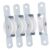 IDEANATEGRATE Patio Umbrella Sliding Pulley Replacement Set with Steel and Plastic Construction 4 Pack Easy Installation and Versatile Compatibility Smooth for Outdoor and Patio Umbrellas