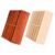 IDEANATEGRATE Phone for Storage Desktop Wooden with 2pcs Compartments Mobile Phone Organizer for Keeping Organized Classroom and Office Devices