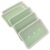 IDEANATEGRATE Seed Sprouting Tray Set 5 Sets with Drain Holes, Plastic