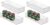iDesign Slim Extra Long Clear Storage Bin, 4-Pack
