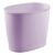 iDesign Slim Plastic Bathroom Trash Can, Purple
