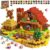 idoot 100PCS Magnetic Building Blocks Set, Farm Themed Kids Magnetic Blocks STEM Toys, Montessori Education for Boys and Girls, Christmas and Birthday Gifts for 3 4 5 6 7 8 9 10 11 12 Years Old