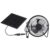 IEUDNS Outdoor Charging Panel Solar Fan Kit Portable Ventilation Fan USB Desk Fan Photovoltaic Unit Heat Dissipation Boost Suitable for Camping Tents Truck