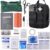 IFAK Trauma First Aid Kit Molle Pouches Emergency Survival Kit for Tactical Car Travel Hiking Camping(Black)