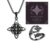 IFKATB Vintage Celtic Knot Ring for Women Silver Black Witches Protection Knot Ring Gothic Boho Timeless Symbolism Rings Adjustable Thumb Stackable Jewelry (F)