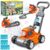 IFLOVE Bubble Lawn Mower for Kids, 3-in-1 Bubble Machine Push Toy,Ages 3-8