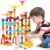 ifollower 166 pcs Marble Run Kit, Upgraded Marbles Kit for Kids STEM Toys with Glow Marbles, Beginner Marble Race Track Set with Colorful Birthday for Kids Boys Girls