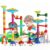Ifollower Marble Run Kit, 110pcs Marble Maze Game Construction Building Toys for Kids, Marble Track Race Set STEM Learning Toys Gift for Boys Girls 3 4 5 6 7 8 9 10+, 8105