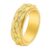 IFUAQZ Anxiety Ring for Women Men Fidget Rings Stainless Steel Eye of God Spinner Rings for Anxiety Stress Relief Evil Eye Jewelry Gold Size 13
