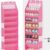 ifukdhu Over The Door Shoe Organizer,8-Tier Door Shoes Rack,Sneakers, Boots