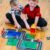 IGIVI 104 PCS Magnetic Tiles Road Set & Magnetic Tiles Road