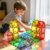 IGIVI Magnetic Tiles Road Set & Magnetic Tiles Road with Bridge Clamp