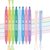 IGreis 10 Pcs Aesthetic Highlighters and Gel Pens Set – 8 Colors Dual Tip Pastel Highlighters (Chisel & Fine Tips) & 2 Pcs 3-in-1 Multicolor Gel Pens for Journaling, School Supplies, Textbooks