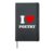 I Heart Poetry I Love Poetry Hardcover Journal, Black