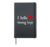 I Hella Love Kissing Boys Hardcover Journal, Black