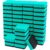 IHPUKIDI Mini Dry Erase Erasers, Green, 48 Pack, 2 x 2 Inch