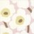 IHR Paper Napkins Marimekko 3-Ply 20-Count, 6.5″ x 6.5″, Unikko Rose Cream