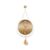 IHRTLH Clock Wall Home Background Decoration Mural Light Living Room Swing Hanging(30 * 66cm)