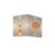IHRTLH Living Room Double-Sided Corner Wall Clock Home No Punch Luminous(30 * 30 * 30cm)