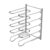 ihwfaityu Stackable Pan Storage Rack, 5 Division for Small Kitchens