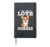 I Just Really Love Corgis Funny Corgi Hardcover Journal, Black