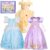 IKALI Princess Dress Up Trunk Halloween Party Dress-up Set