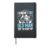 I Know I Ski Like An Old Man Try To Keep Up Hardcover Journal, Black
