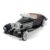 iLooboo Toy Car Model 1/24 Black 500K Alloy Collectible Vehicle Pull Back Die-Cast with Lights and Sound