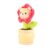I Love Aromie Blooms Potted Flower Stuffed Animal, Bear Plush Toy with Visible Mist & Refillable Fragrance Pods, Age 4+, Collectible Sensory Gift for Kids & Teens, Cute Bedroom Desk Decor, Rose Scent