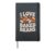 I Love Baked Beans Bold Statement Hardcover Journal, Black