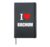 I Love Bochum Germany For Men Women Children Hardcover Journal, Black