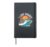 I Love Cruises Ocean Travel Getaway Sunset Hardcover Journal, Black