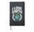 I Love Earth Globe Environmental Message Hardcover Journal, Black