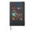 I Love Haiti Haitian Hardcover Journal, Black