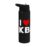 I Love KB Initials First Last Name Personalised Red Heart Stainless Steel Insulated Water Bottle