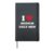 I Love Medium Ugly Men I Heart Medium Ugly Men Funny Hardcover Journal, Black