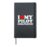 I Love My Pilot Girlfriend I Heart My Hot Girlfriend Hardcover Journal, Black