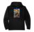 I Love NYC, Urban Skateboarding Bear Street Art Graphic Performance Hoodie
